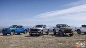 The 2024 Ford Ranger lineup
